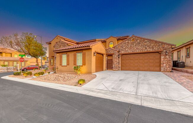 5 Bedroom Corner Lot Home in Gated Community!