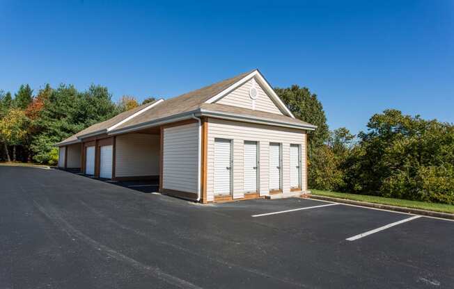 Carports and Storage at Sunscape Apartments, Roanoke, Virginia