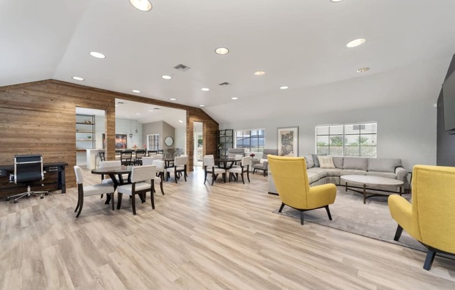 large community lounge at Terrace Gardens Apartment Homes, Escondido
