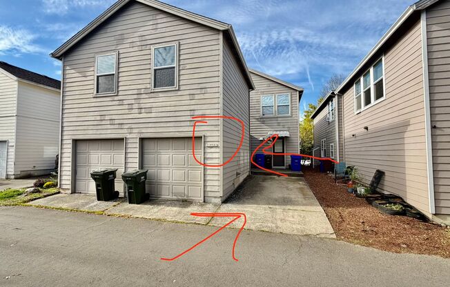 Newly Remodeled 1 Bedroom upstairs unit, with security locked private entry.