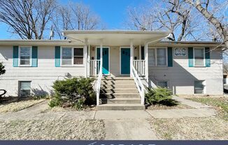 2 bedroom unit across street from KSU Campus. AVAILABLE JUNE 2, 2025!