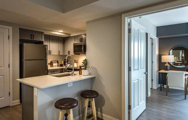 cambridge park apartment kitchen counter