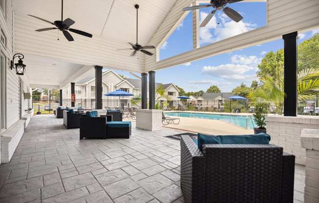 Another shot of the pool area at Northridge Crossings