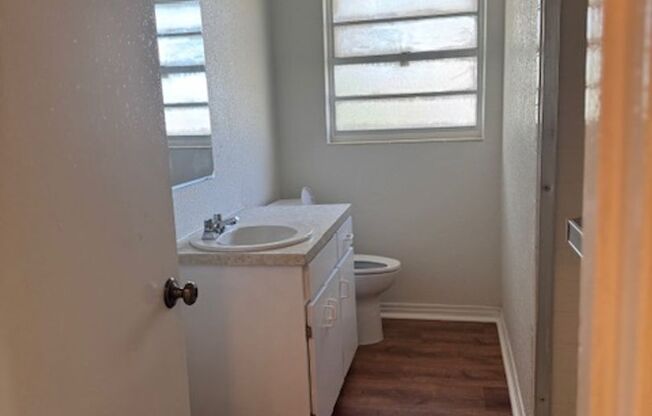 Newly renovated 4 bedroom, 2 bath block home