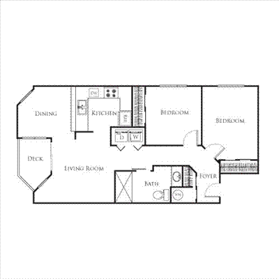 2 beds, 1 bath, 846 sqft, $2,259