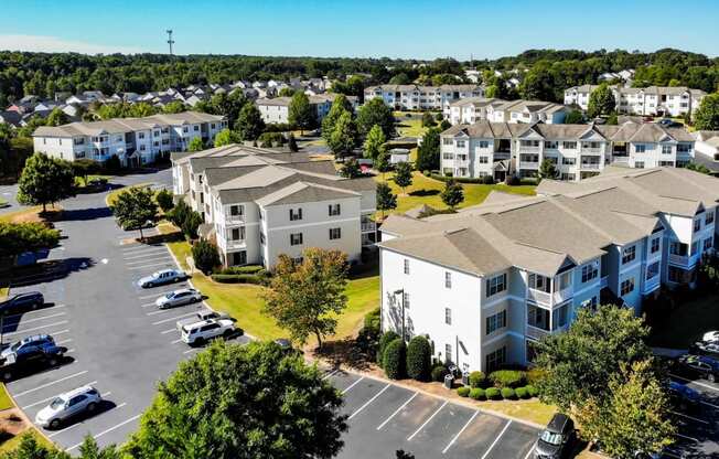 Aerial View of Apartment at Walden Oaks, Anderson, South Carolina