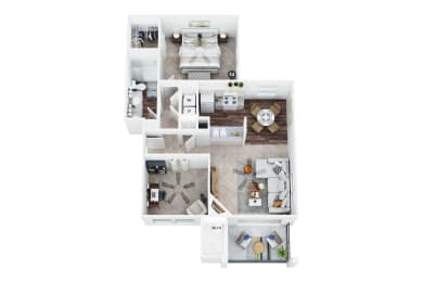 1 bed, 1 bath, 916 sqft, $1,690