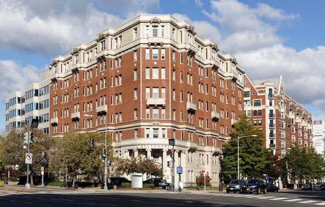 Building exterior at Belvedere, Washington, DC