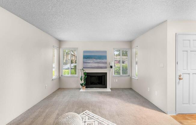 a room with a wooden floor