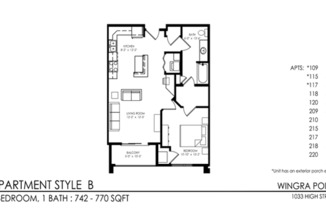 1 bed, 1 bath, 770 sqft, $1,649