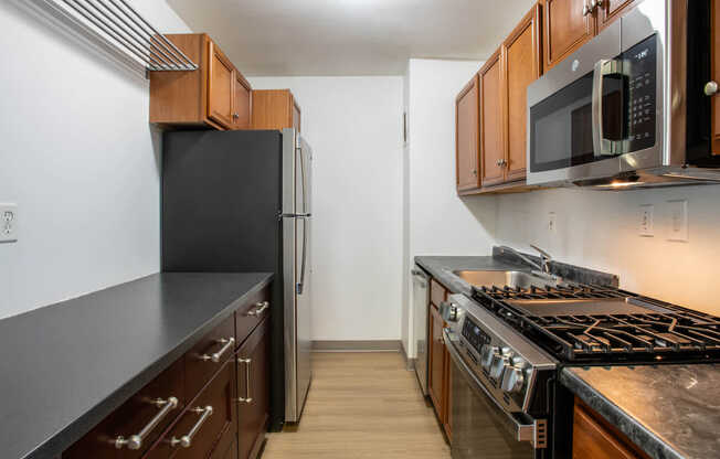 Kitchen with Stainless Steel Appliances