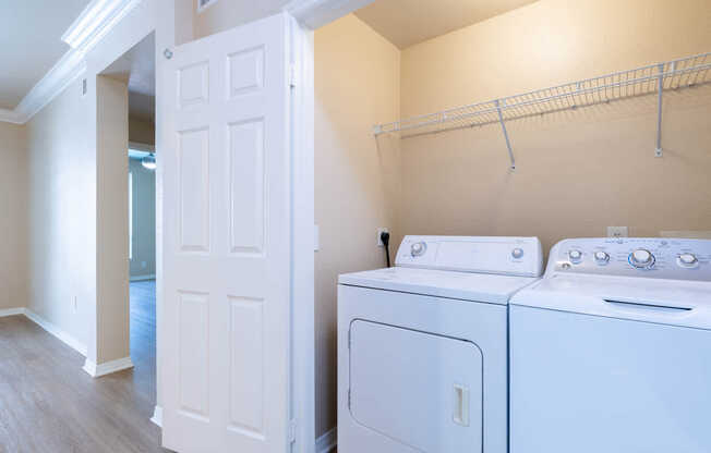 In-home Washer and Dryer