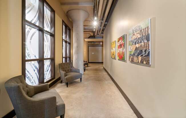 Hallway at Buzza Lofts of Uptown, Minneapolis