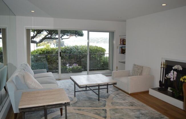 Updated Sausalito Waterfront Condo with Angel Island and Bay View