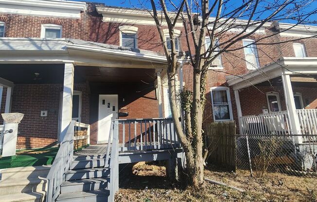 Cozy 2 Bedroom Home in West Baltimore