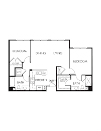 2 beds, 2 baths, 1,014 sqft, $2,780