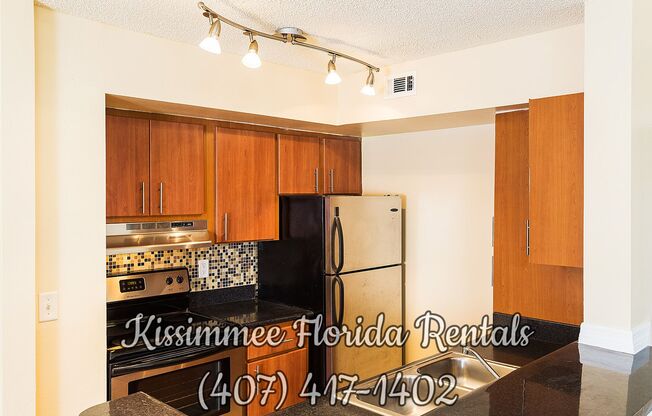 Beautiful two (2) bedrooms and two (2) bathrooms second floor unit in a gated community in the heart of Kissimmee