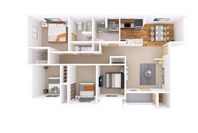 4 beds, 2 baths, 1,244 sqft, $2,209