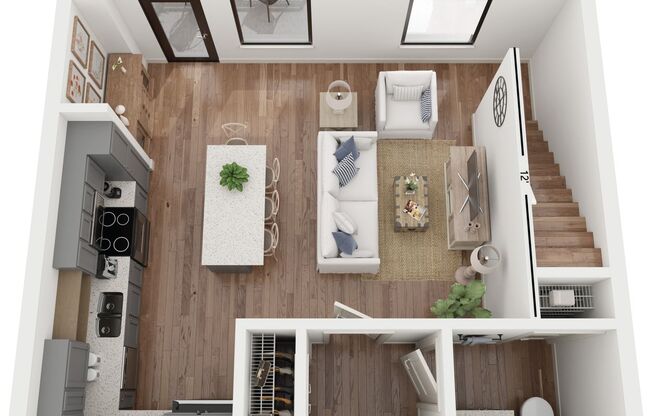 2 beds, 1.5 baths, 1,106 sqft, $2,315, Unit 110