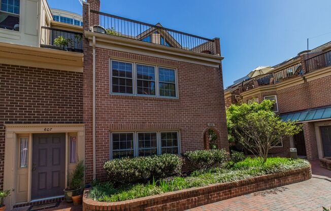 Beautiful 3 Bedroom 3/2 Bath Brick End Unit Townhome Directly Across From Ballston Mall