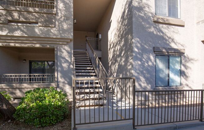 2nd floor unit in gated NW community