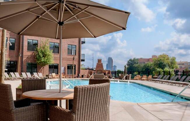 Resort-style pool at Westside,790 Huff Rd. NW , Atlanta