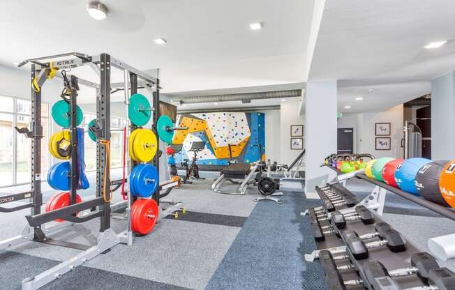 Westwood Green Apartments Fitness Center Weight Room