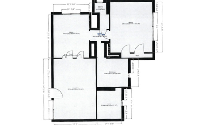 2 beds, 1 bath, 1,000 sqft, $2,550