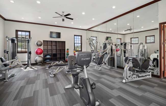 fitness center at Red Hawk Ranch apartments