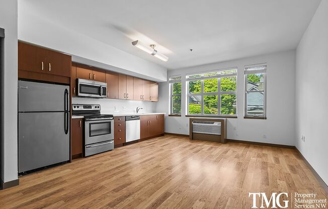 Studio, 1 bath, 528 sqft, $1,400, Unit 402