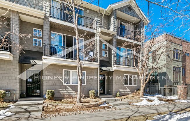 Lovely 3 Story Townhome with Fireplace and 2 Balconies