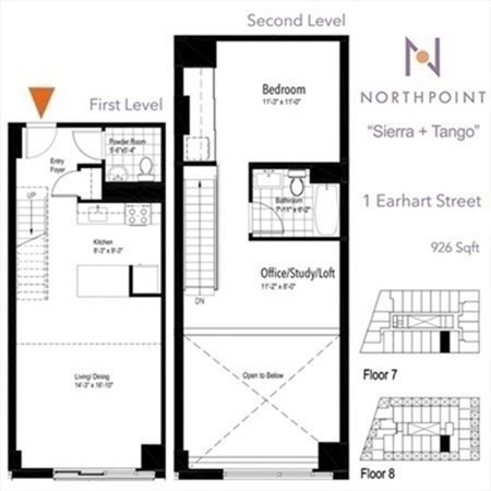 1 bed, 1.5 baths, 921 sqft, $4,200, Unit 511