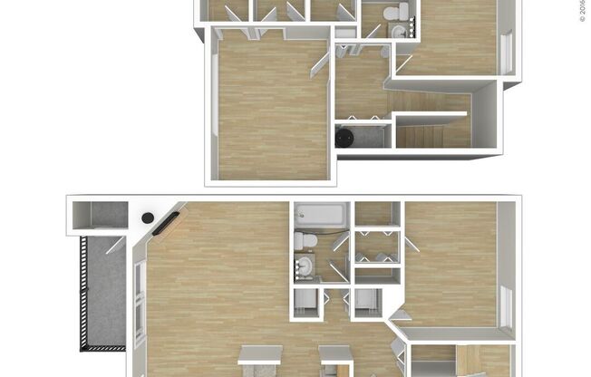 3 beds, 2.5 baths, 1,440 sqft, $2,739