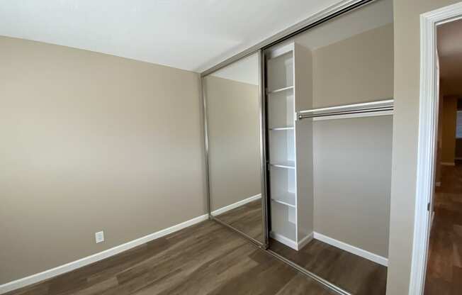 Glass sliding door at 100 Union Ave Apartments, Campbell, CA, 95008