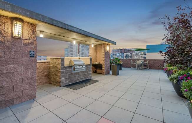 BBQ Grills by the Pool at The Manhattan, 80202, CO