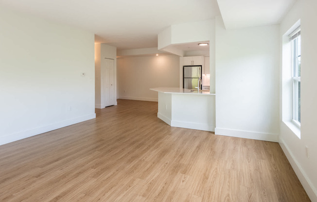 Living Room with Hard Surface Flooring