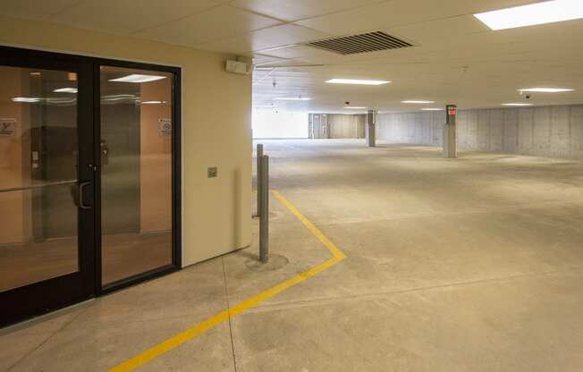 Underground Parking at The Grandstone, Mason, Ohio