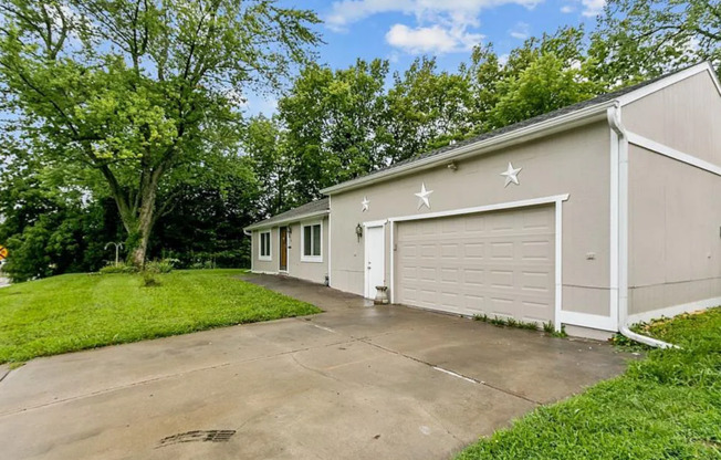Updated 2 Bed Home with Large Attached Garage