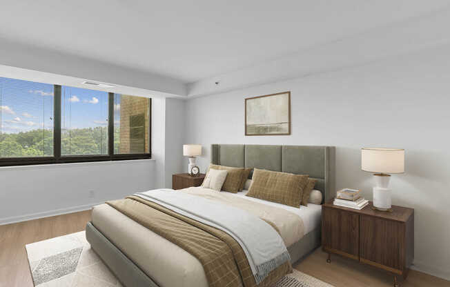 Bedroom with Hard Surface Flooring
