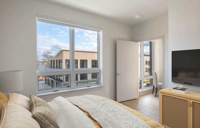 Bedroom with Hard Surface Flooring