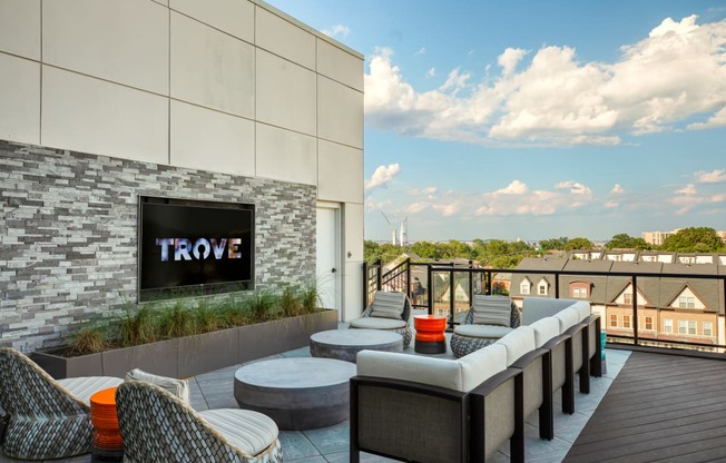 Rooftop at Trove Apartments, Virginia, 22204