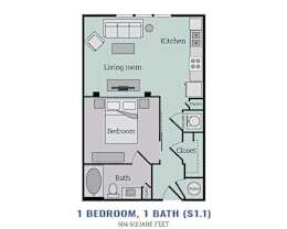 Partner-provided photo for $1463 unit