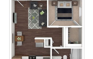 1 bed, 1 bath, 455 sqft, $1,000