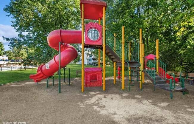 a playground atThe Villages at Symmes Crossing Apartments