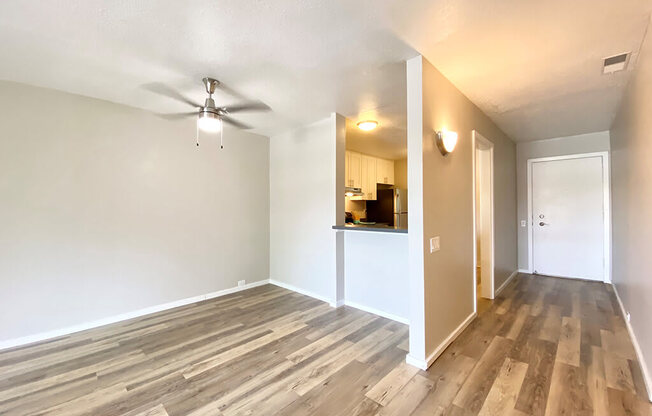 Wood-Style Flooring at 1038 on Second, California