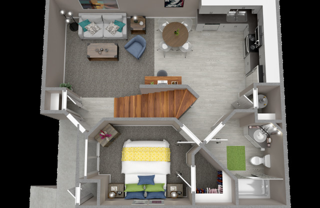 255 North 3 bedroom loft