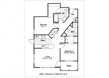 2 beds, 2 baths, 977 sqft, $4,030