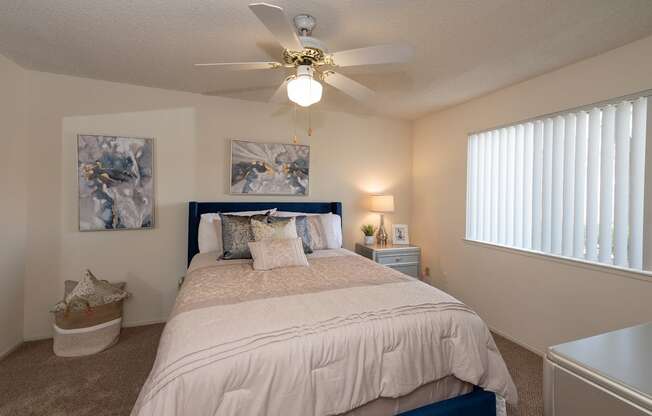 Canterbury Downs model primary bedroom, Roseville, CA, 95678