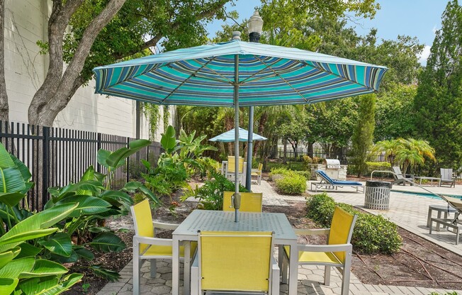 Outdoor seating
