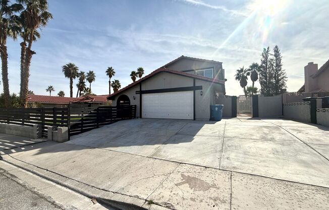 Fully Furnished 4 Bedroom Home! NO HOA! Park up to 6 vehicles! Pool and Spa! Close to Spring Mountain. Short Term Rental OK.